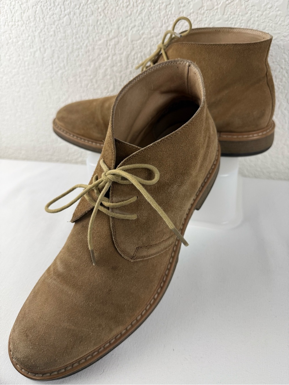 1901 Nordstrom Barrett Suede Chukka Boots Tan Brown | Size 13